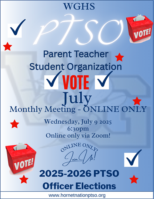  PTSO meeting online 6:30pm today
